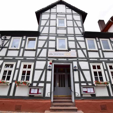 Landhotel Restaurant Deutsche Eiche Grebenstein Exteriör bild